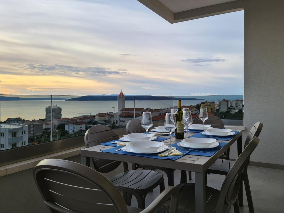Mariposa Makarska 83M2 New Apartment With Garage Eksteriør billede